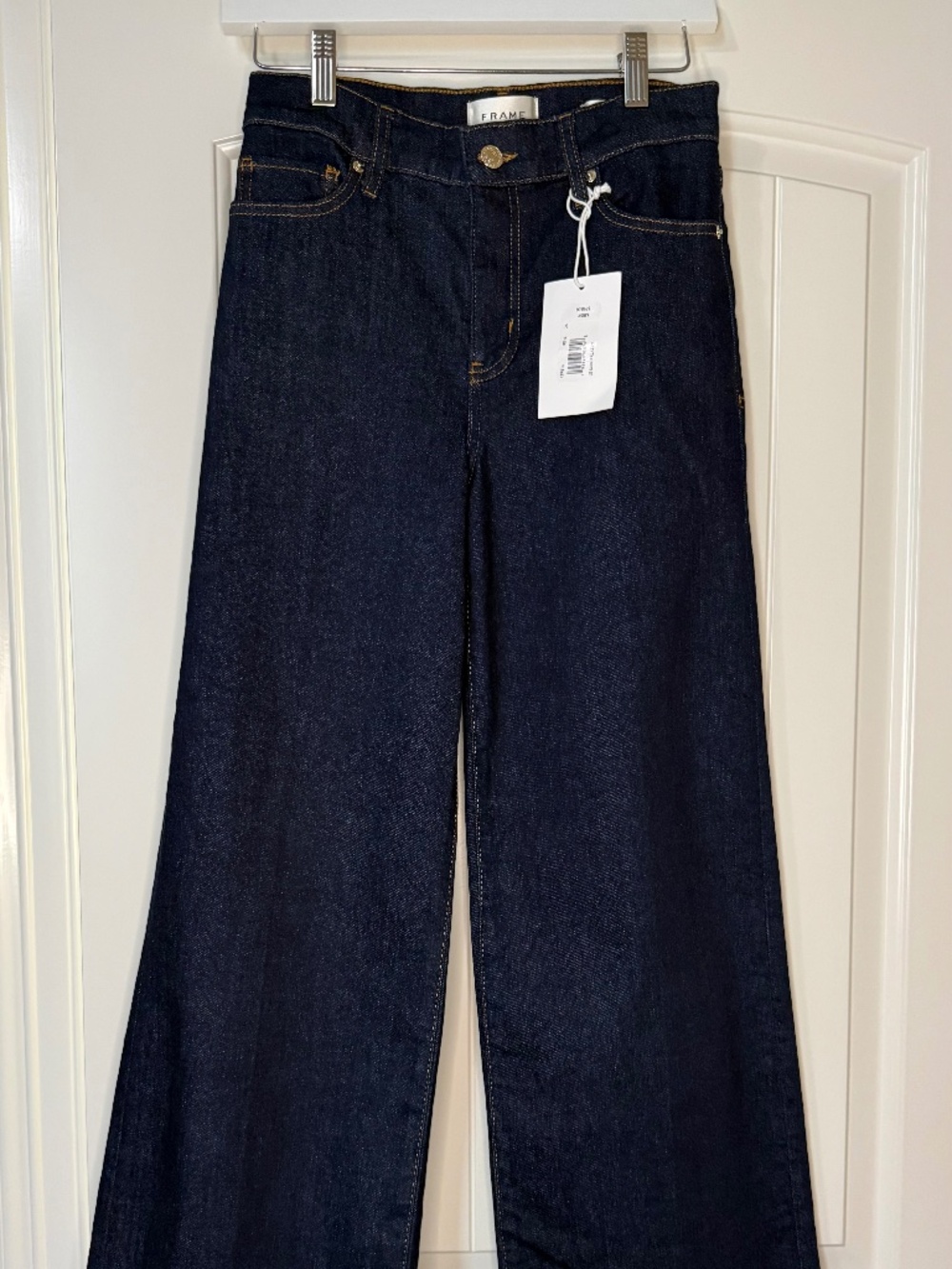 The Le Slim Palazzo - Frame Slim Wide Leg High Rise Jeans (Retail for $288.00)
